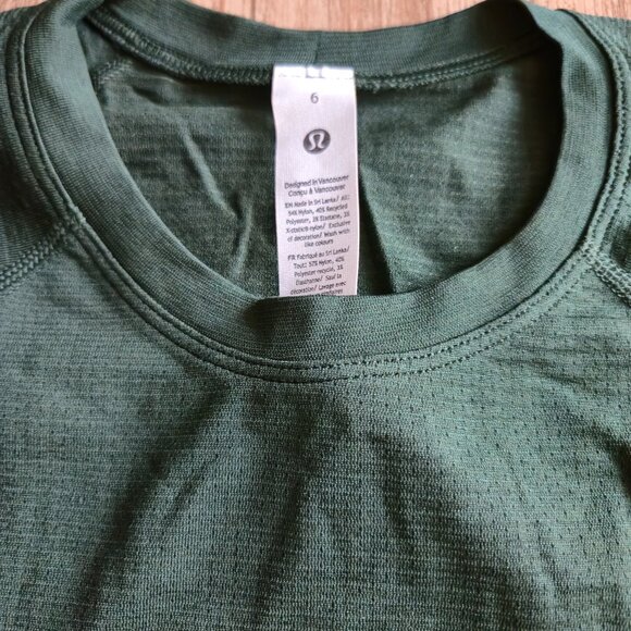 Lululemon Swiftly Tech cropped long sleeve shirt - Picture 2 of 3